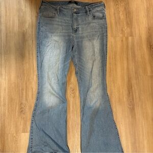 Hollister Light Blue Flare Jeans